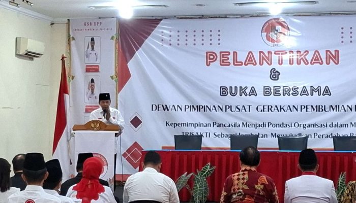 Pengukuhan Nasional DPP Gerakan Pembumian Pancasila 2025–2030 di Gedung Joang 45 Perkuat Implementasi Nilai Pancasila dan Trisakti