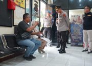 Kapolres Metro Bekasi, Kombes Pol Mustofa, S.I.K., M.H., melakukan kunjungan kerja ke Mako Polsek Cikarang