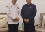 Ketua Plt DPD Apdesi Propinsi Bengkulu yg juga pengemban amanat sebagai Ketua DPC Apdesi Bengkulu Utara Muhammad Jafri Sip menghadiri munas v apdesi bertemu Menteri Desa